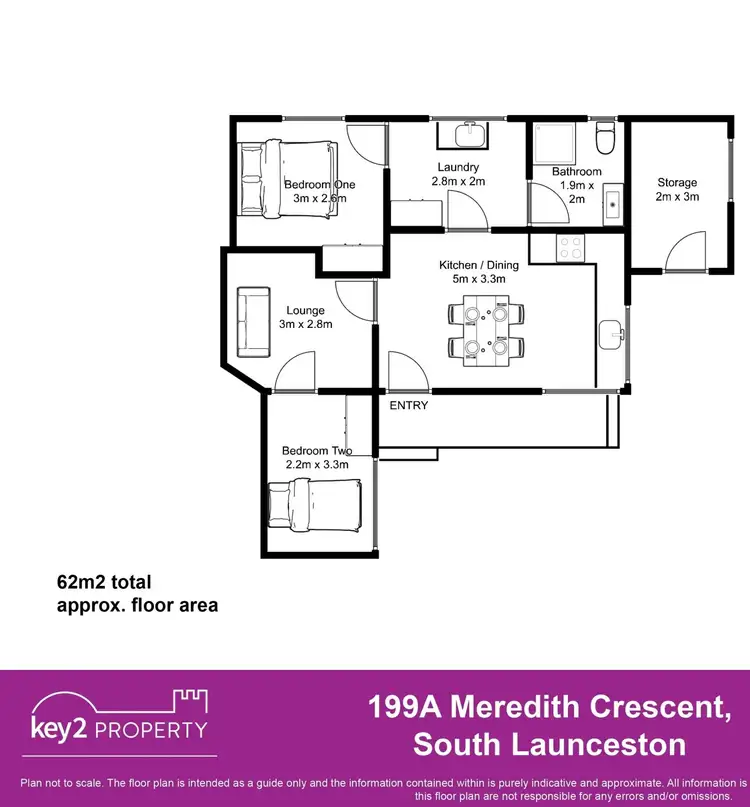 Floorplan of Homely house listing, A/119 Meredith Crescent, South Launceston TAS 7249