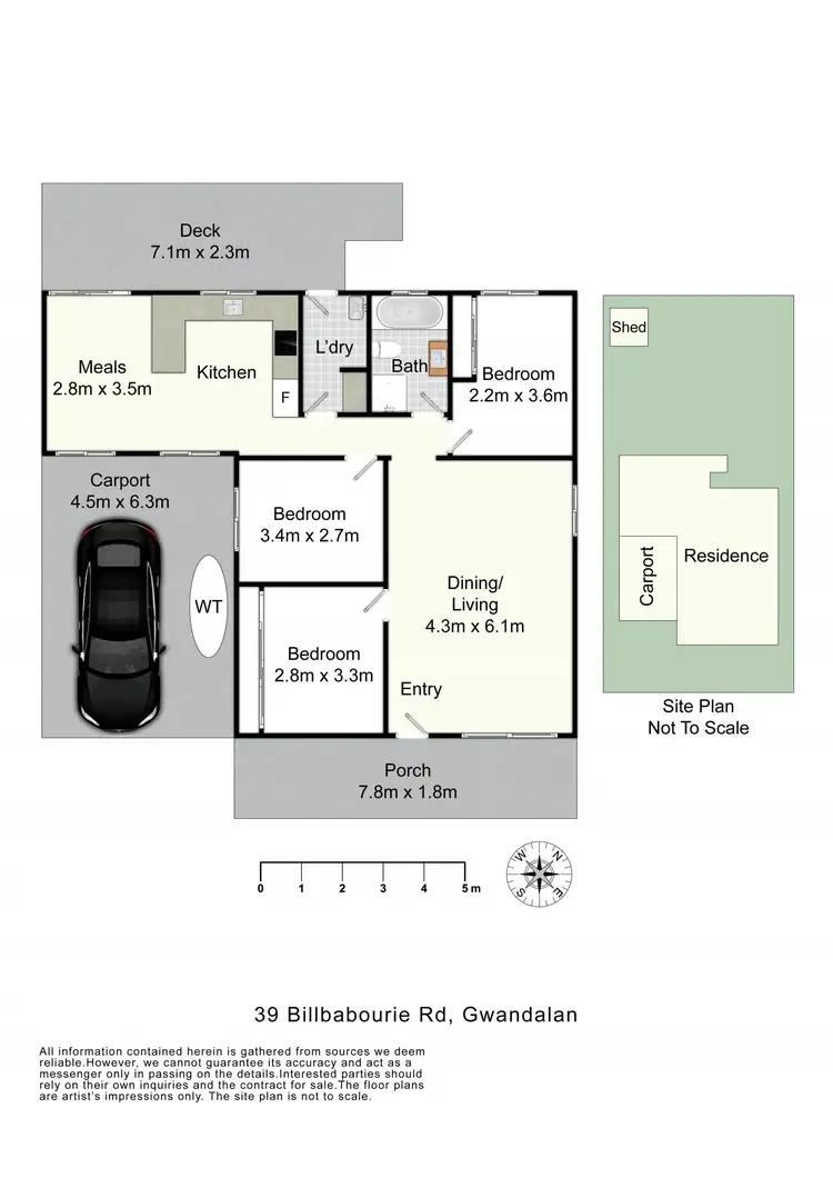 Floorplan of Homely house listing, 39 Billbabourie Road, Gwandalan NSW 2259