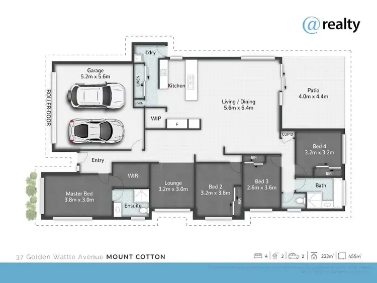 Floorplan of Homely house listing, 37 Golden Wattle Avenue, Mount Cotton QLD 4165