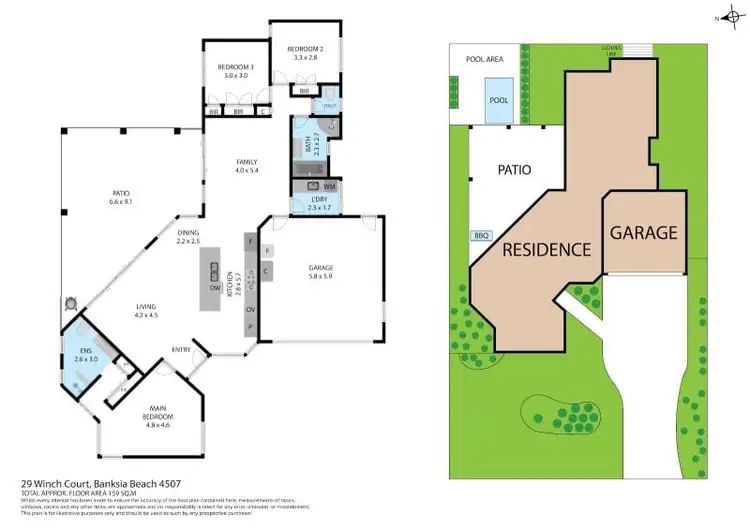 Floorplan of Homely house listing, 29 Winch Court, Banksia Beach QLD 4507