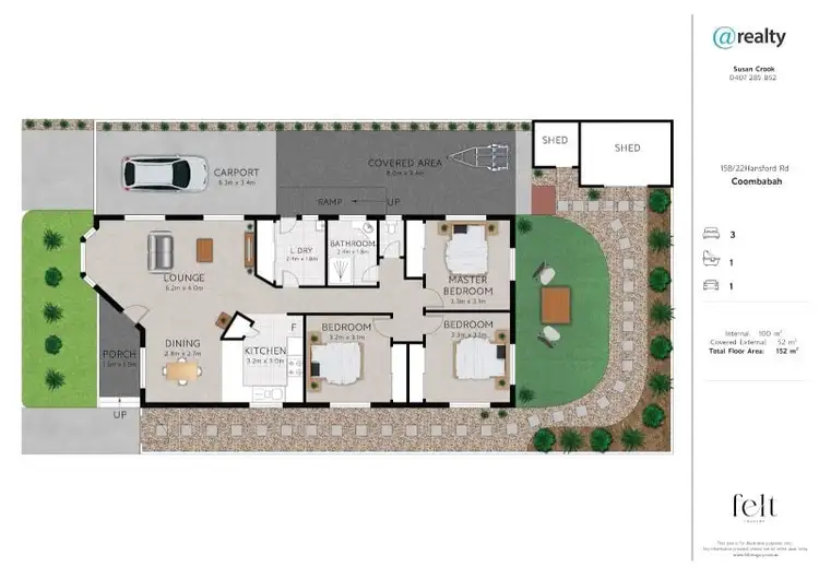 Floorplan of Homely house listing, 158/22 Hansford Road, Coombabah QLD 4216