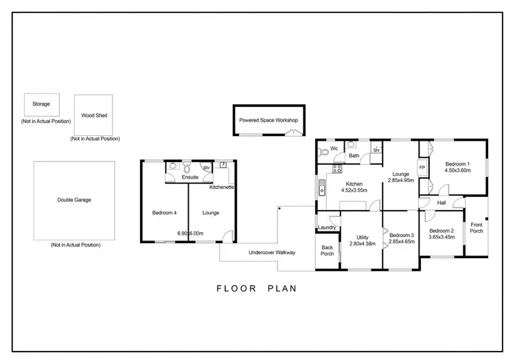Floorplan of Homely house listing, 11 Ruby Flats Road, Ringarooma TAS 7263