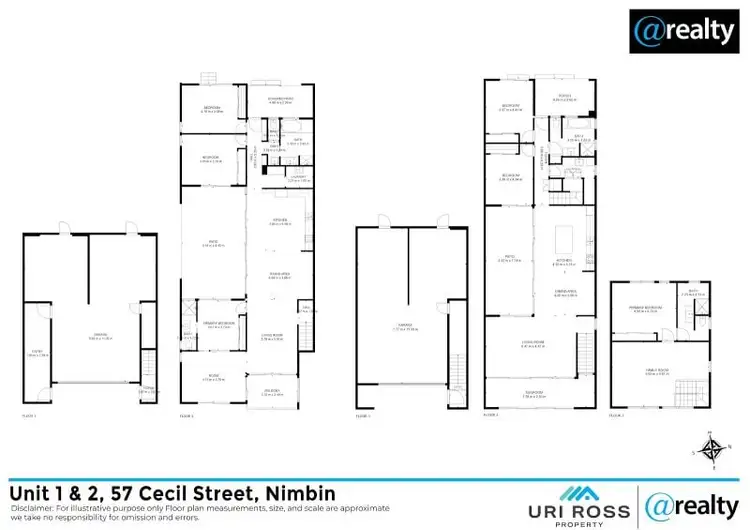 Floorplan of Homely semi-detached listing, 57 Cecil Street, Nimbin NSW 2480