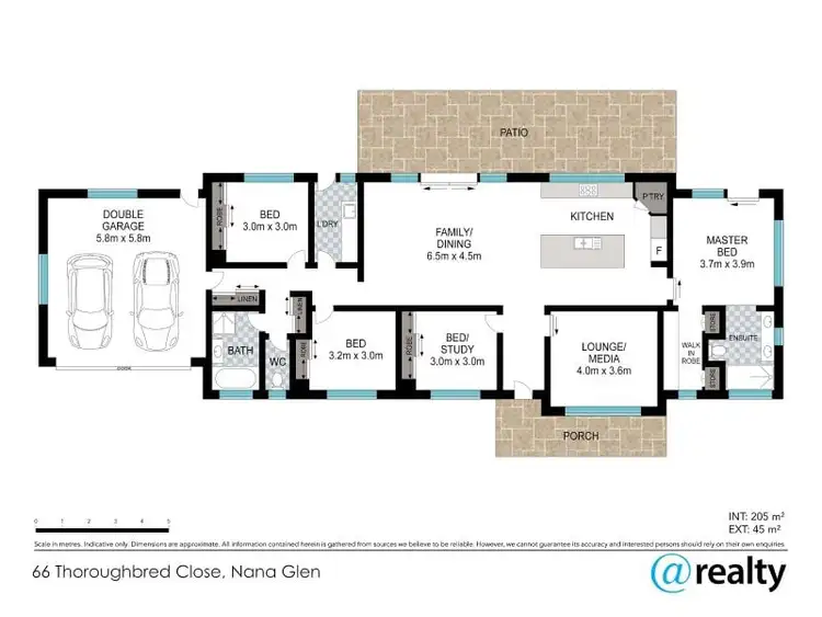 Floorplan of Homely house listing, 66 Thoroughbred Close, Nana Glen NSW 2450