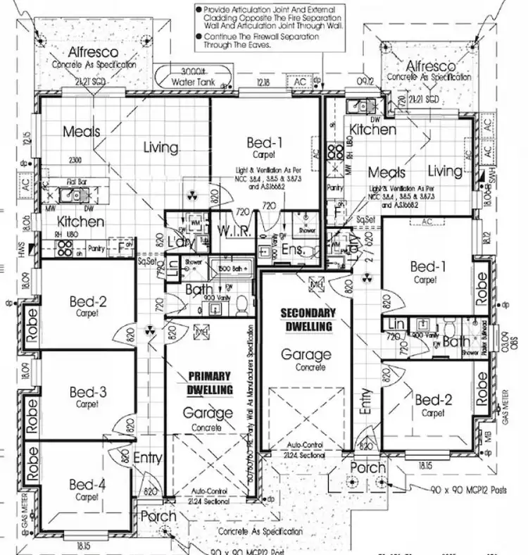 Floorplan of Homely semi-detached listing, 10 Melaleuca Way, Cessnock NSW 2325