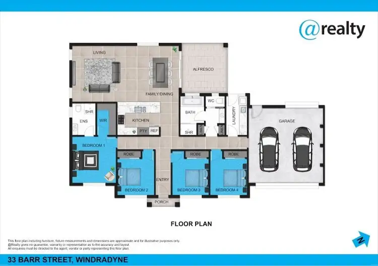 Floorplan of Homely house listing, 33 Barr Street, Windradyne NSW 2795