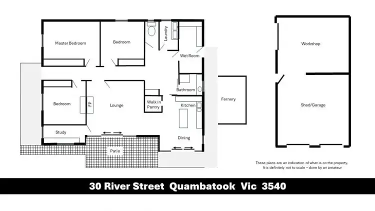 Floorplan of Homely house listing, 30 River Street, Quambatook VIC 3540
