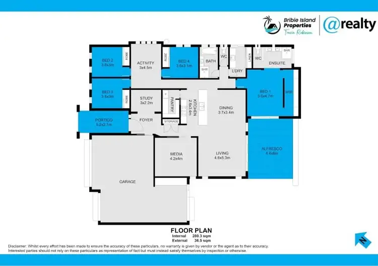Floorplan of Homely house listing, 70 Seaside Drive, Banksia Beach QLD 4507