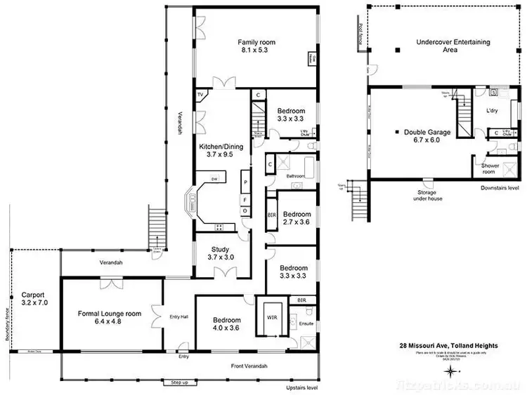 Floorplan of Homely house listing, 28 Missouri Avenue, Tolland NSW 2650