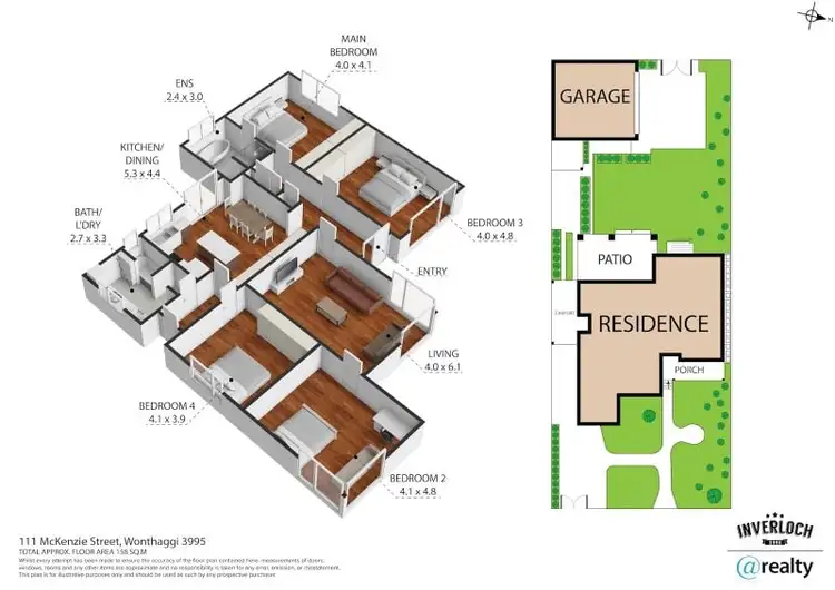 Floorplan of Homely house listing, 111 McKenzie Street, Wonthaggi VIC 3995