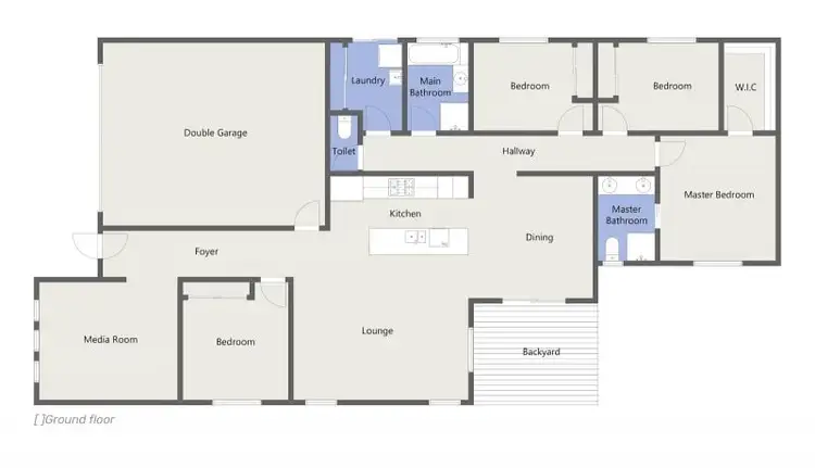 Floorplan of Homely house listing, 14 Samphire Street, Eli Waters QLD 4655