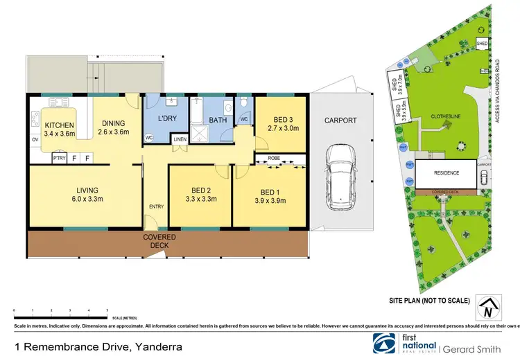 Floorplan of Homely house listing, 1 Remembrance Drive, Yanderra NSW 2574