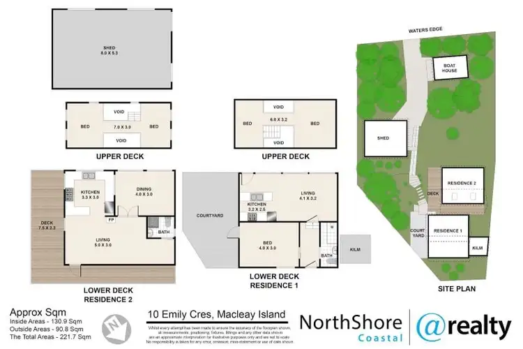 Floorplan of Homely house listing, 10 Emily Crescent, Macleay Island QLD 4184