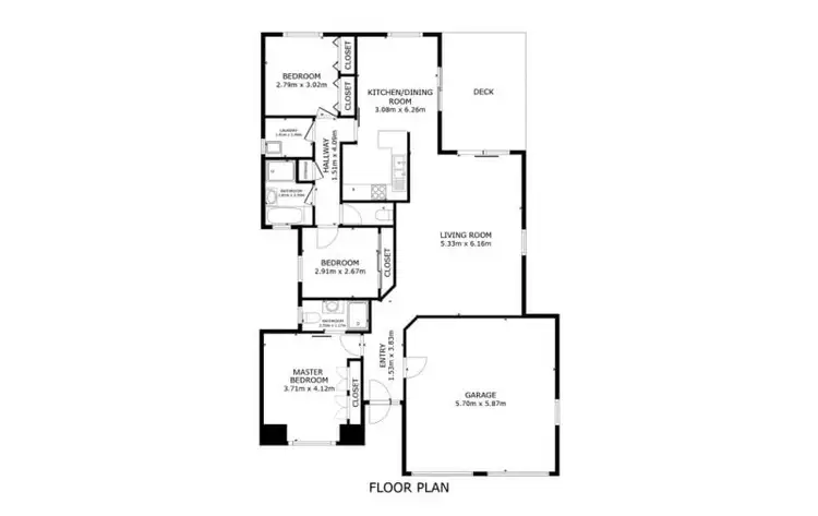 Floorplan of Homely townhouse listing, 6/106 Britten-Jones Drive, Holt ACT 2615