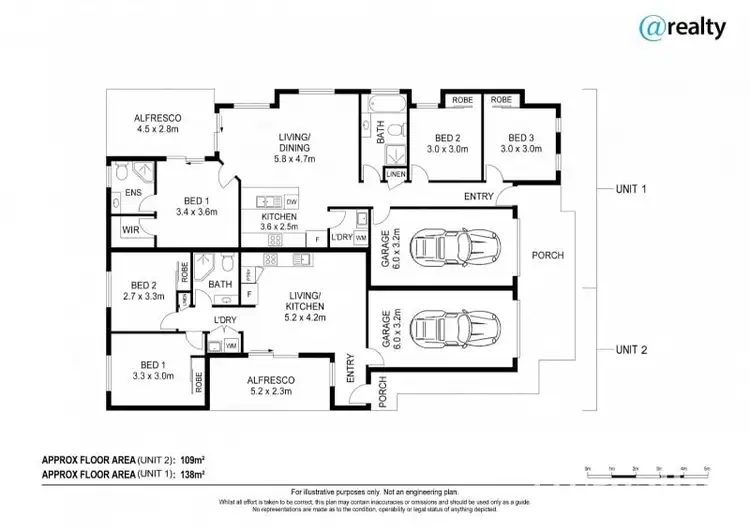 Floorplan of Homely semi-detached listing, 40 Clark Avenue, Glass House Mountains QLD 4518
