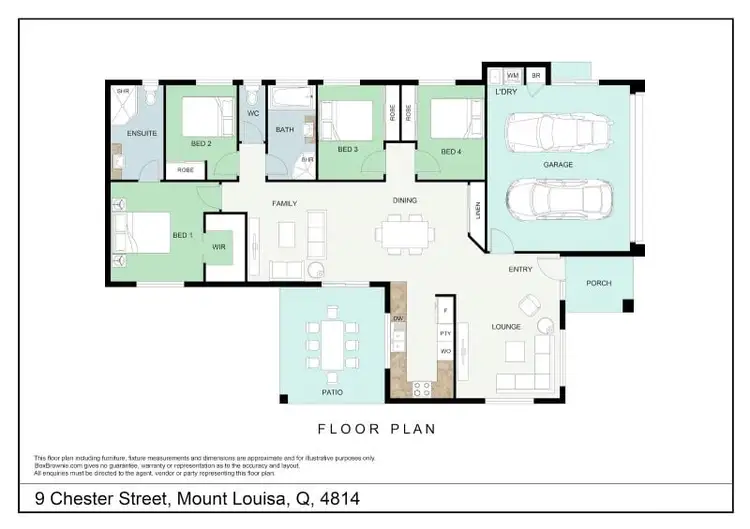 Floorplan of Homely house listing, 9 Chester Street, Mount Louisa QLD 4814
