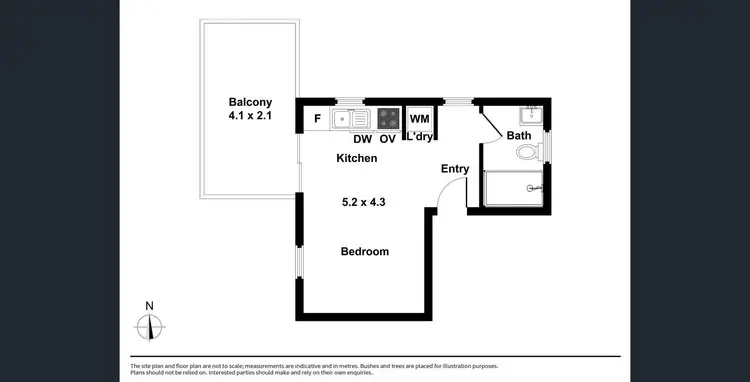 Floorplan of Homely apartment listing, 22/1219-1221 Riversdale Road, Box Hill South VIC 3128