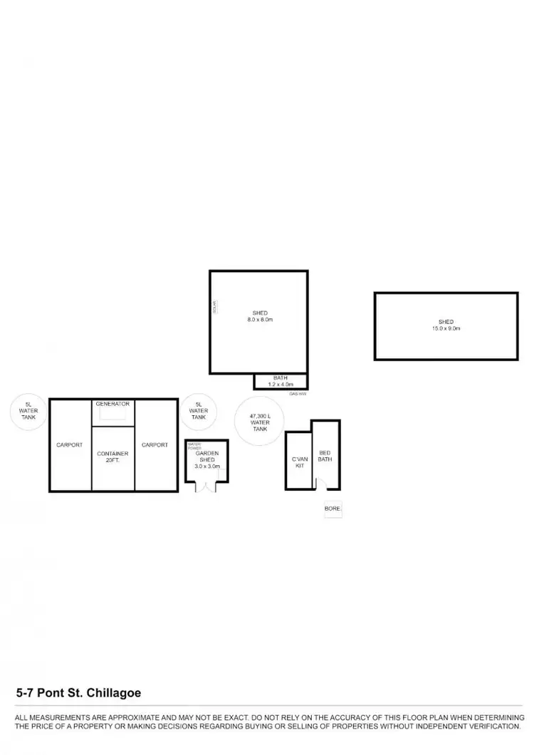 Floorplan of Homely house listing, 7 Pont Street, Chillagoe QLD 4871