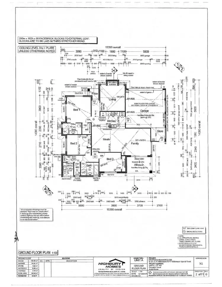 Floorplan of Homely unit listing, 82 Princeton Circuit, Aubin Grove WA 6164