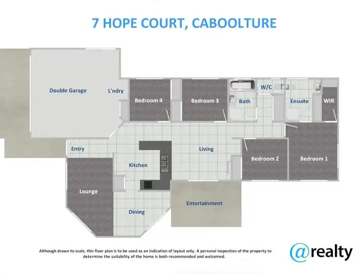 Floorplan of Homely house listing, 7 Hope Court, Caboolture QLD 4510
