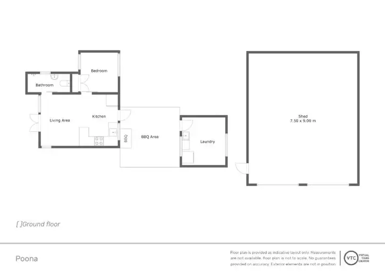 Floorplan of Homely house listing, 211 Boronia Drive, Poona QLD 4650