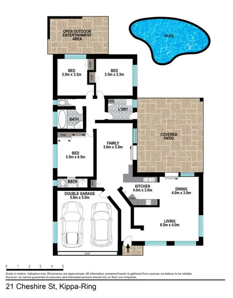 Floorplan of Homely house listing, 21 Cheshire Street, Kippa-Ring QLD 4021