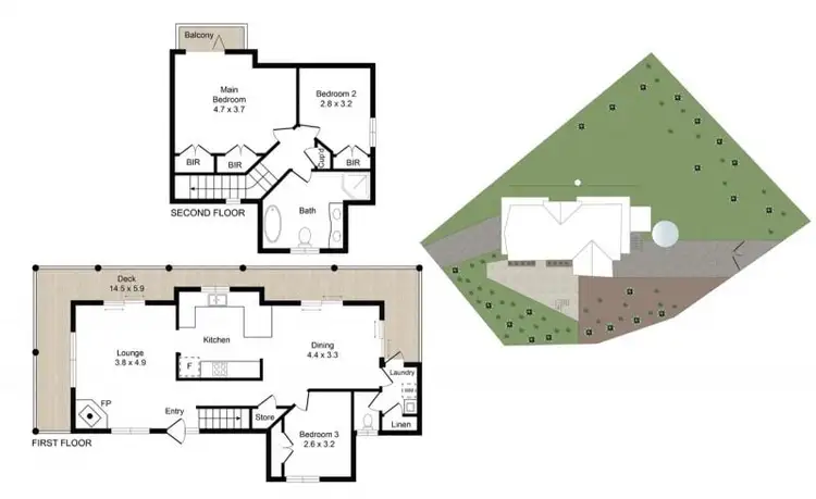Floorplan of Homely house listing, 129 Contour Road, Tamborine Mountain QLD 4272