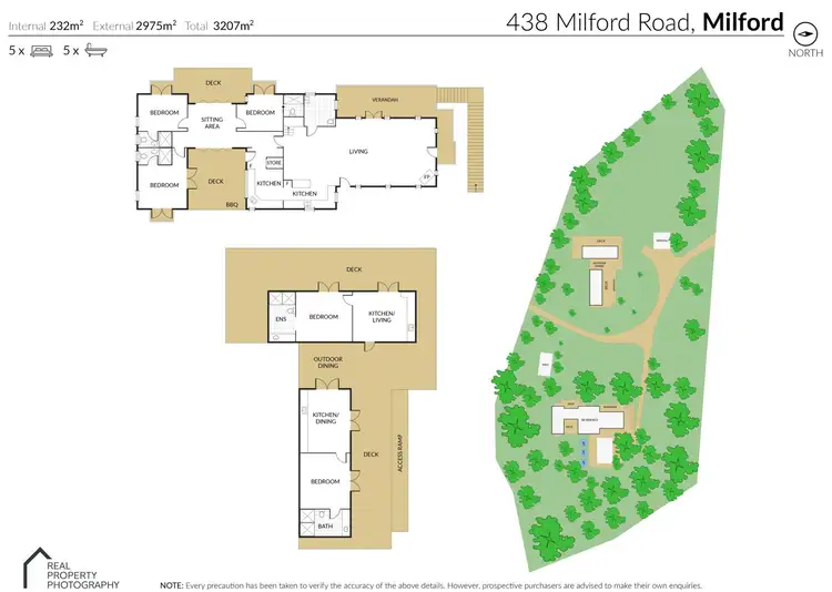 Floorplan of Homely rural property listing, 438 Milford Road, Milford QLD 4310