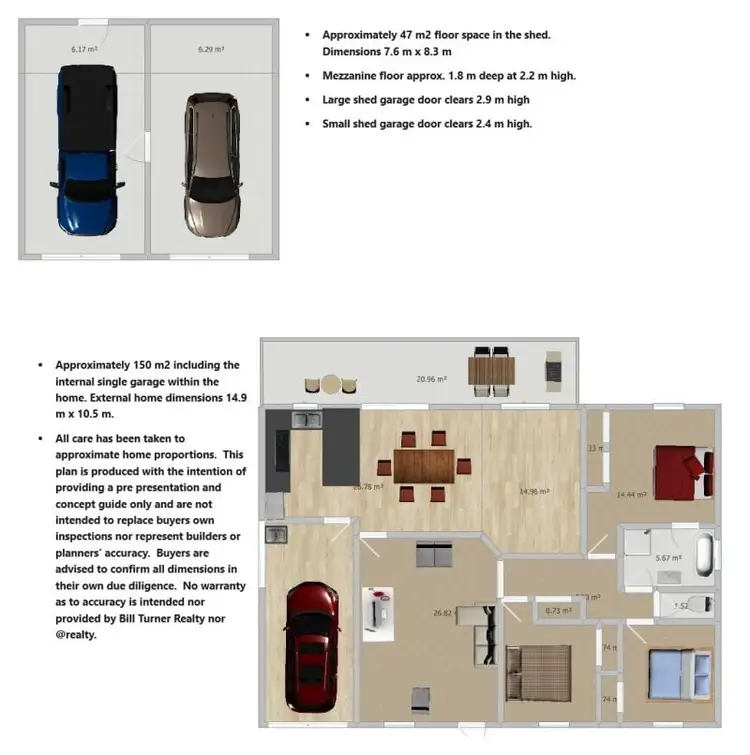 Floorplan of Homely house listing, 20 Josephine Drive, Tiaro QLD 4650