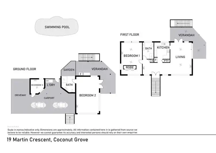 Floorplan of Homely house listing, 19 Martin Crescent, Coconut Grove NT 810