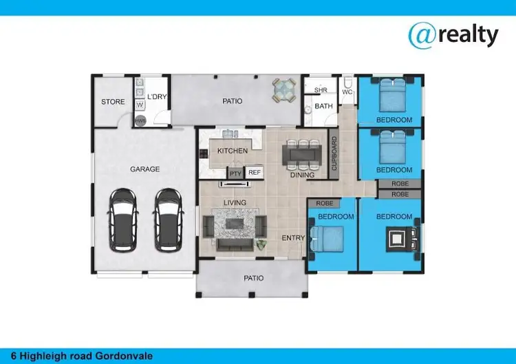 Floorplan of Homely house listing, 6 Highleigh Road, Gordonvale QLD 4865