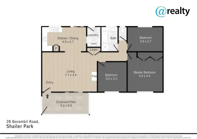 Floorplan of Homely house listing, 28 Borambil Road, Shailer Park QLD 4128