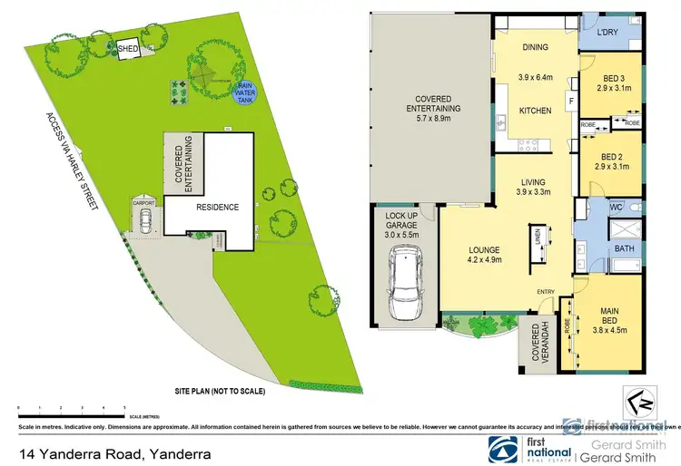 Floorplan of Homely house listing, 14 Yanderra Road, Yanderra NSW 2574