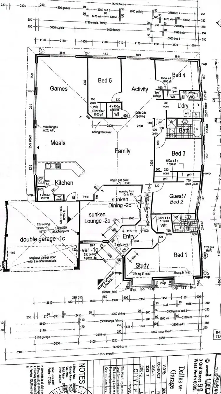 Floorplan of Homely house listing, 4 Kerlin Way, Carramar WA 6031