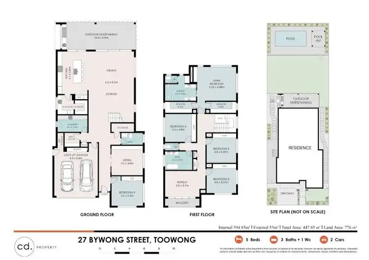 Floorplan of Homely house listing, 27 Bywong Street, Toowong QLD 4066