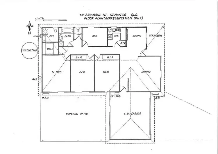 Floorplan of Homely house listing, 50 Brisbane Street, Nanango QLD 4615