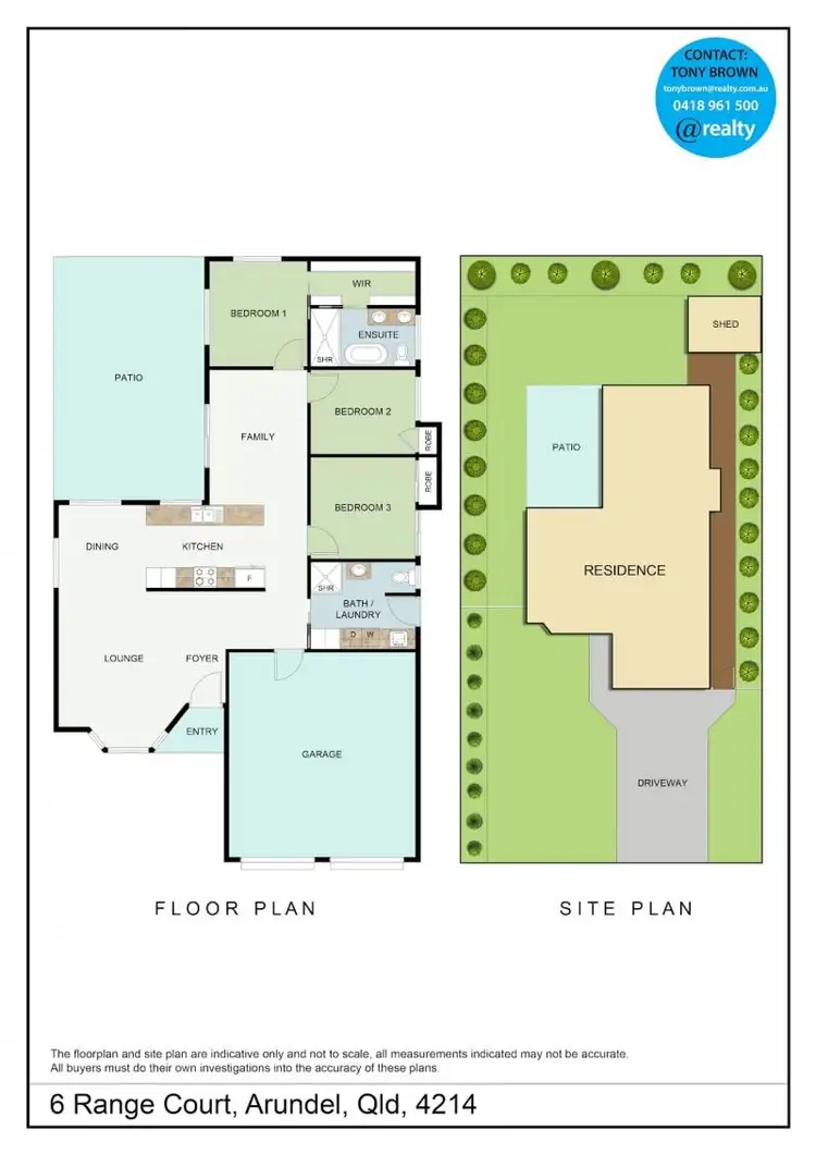 Floorplan of Homely house listing, 6 Range Court, Arundel QLD 4214