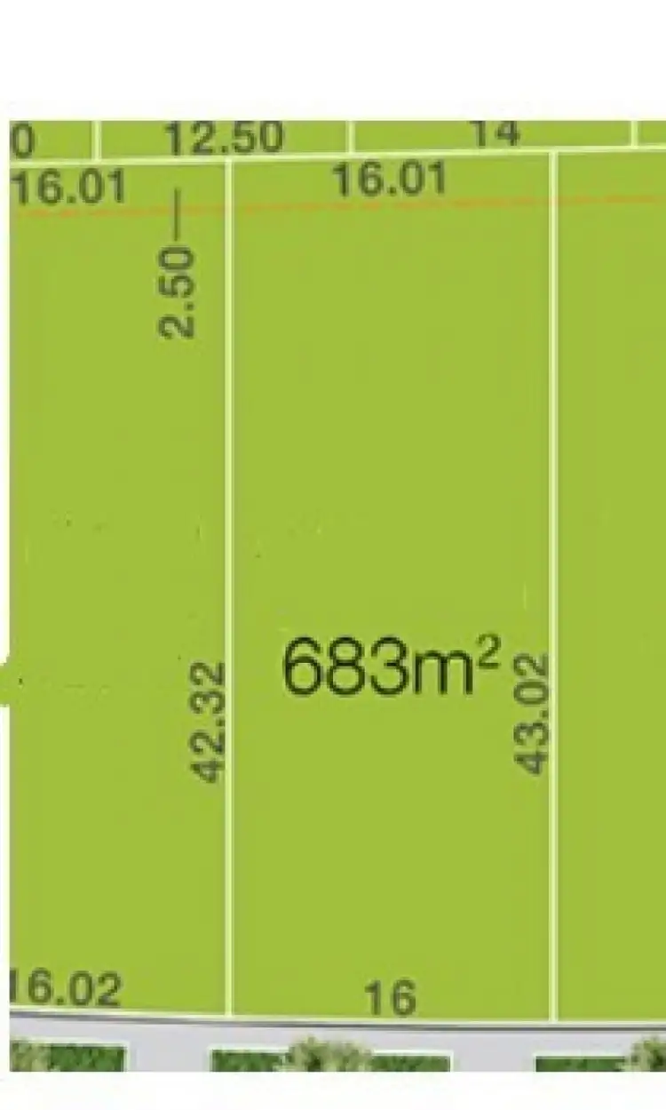Floorplan of Homely land listing, 34 Newland Drive, Armstrong Creek VIC 3217