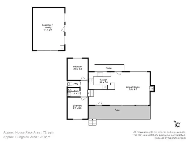 Floorplan of Homely house listing, 252 Lewisham Scenic Drive, Lewisham TAS 7173