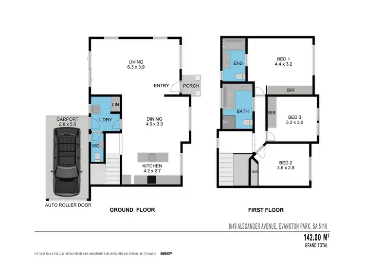 Floorplan of Homely house listing, 8/49 Alexander Avenue, Evanston Park SA 5116