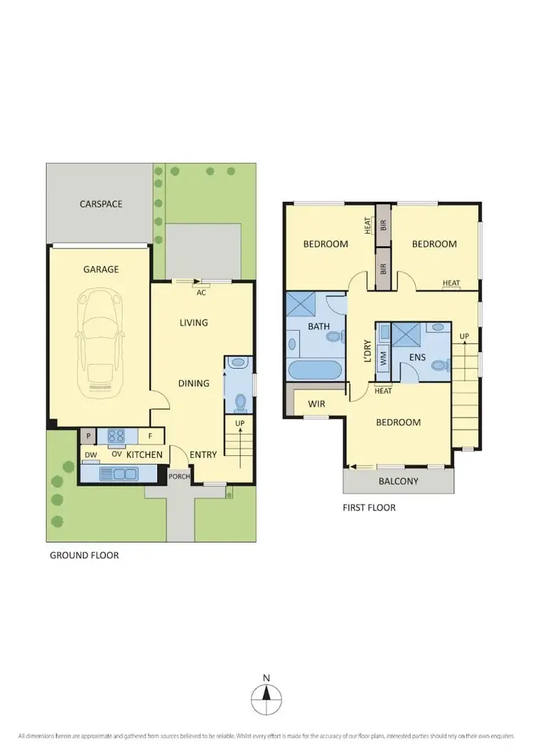 Floorplan of Homely townhouse listing, 30 Ollie Place, Cranbourne East VIC 3977