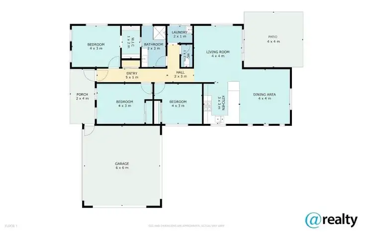 Floorplan of Homely house listing, 71 Fisher Road, Gordonvale QLD 4865