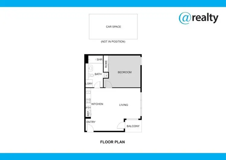 Floorplan of Homely apartment listing, 1103/200 Spencer Street, Melbourne VIC 3000