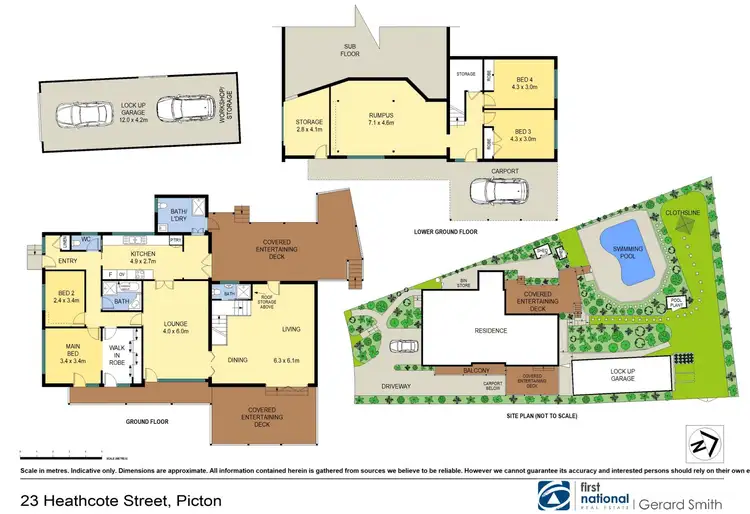Floorplan of Homely house listing, 23 Heathcote Street, Picton NSW 2571