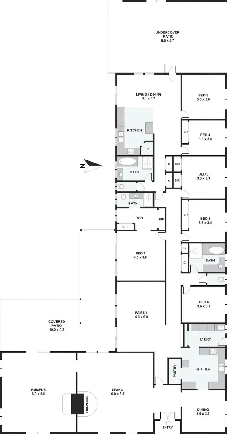 Floorplan of Homely house listing, 8 Mamre Court, Caboolture South QLD 4510