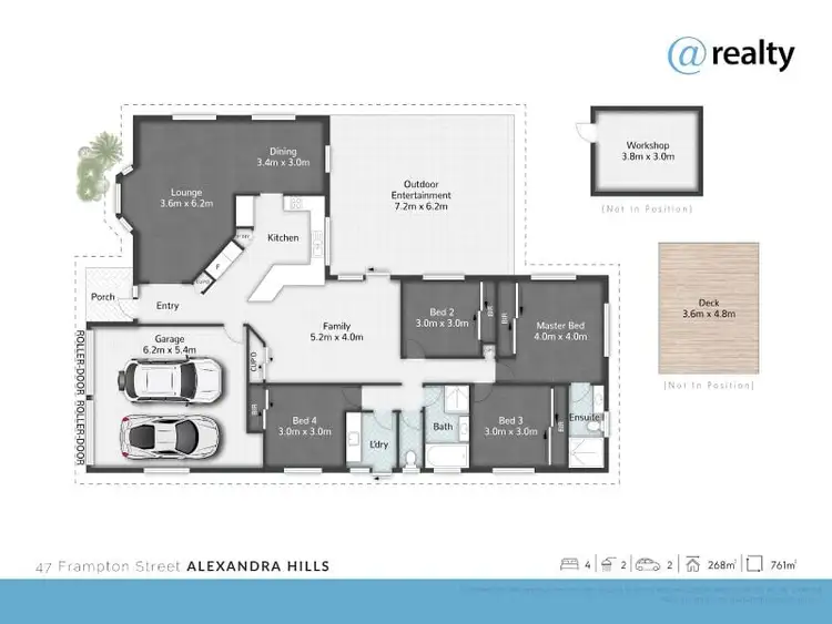 Floorplan of Homely house listing, 47 Frampton Street, Alexandra Hills QLD 4161