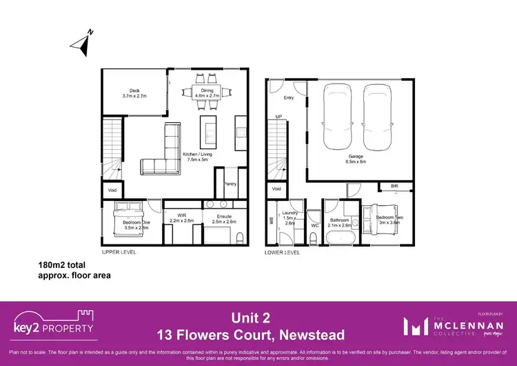 Floorplan of Homely townhouse listing, 2/13 Flowers Court, Newstead TAS 7250