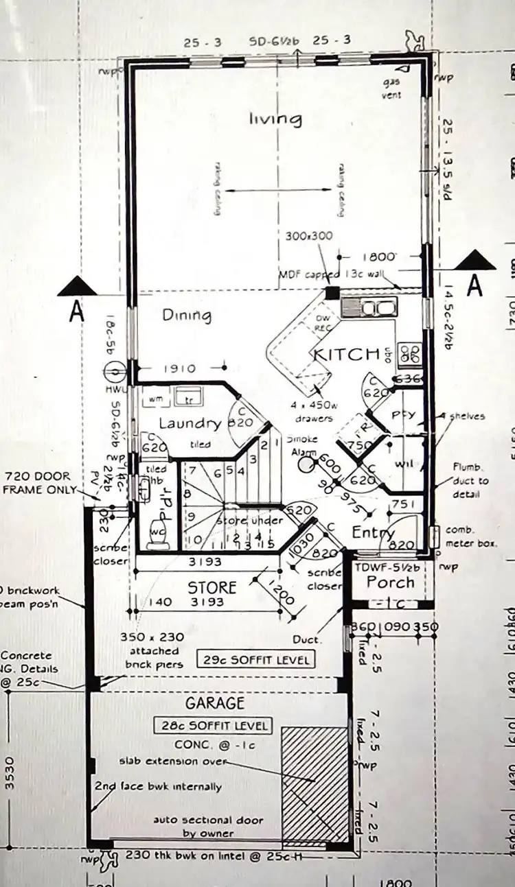 Floorplan of Homely house listing, 12A Wheatcroft Street, Scarborough WA 6019