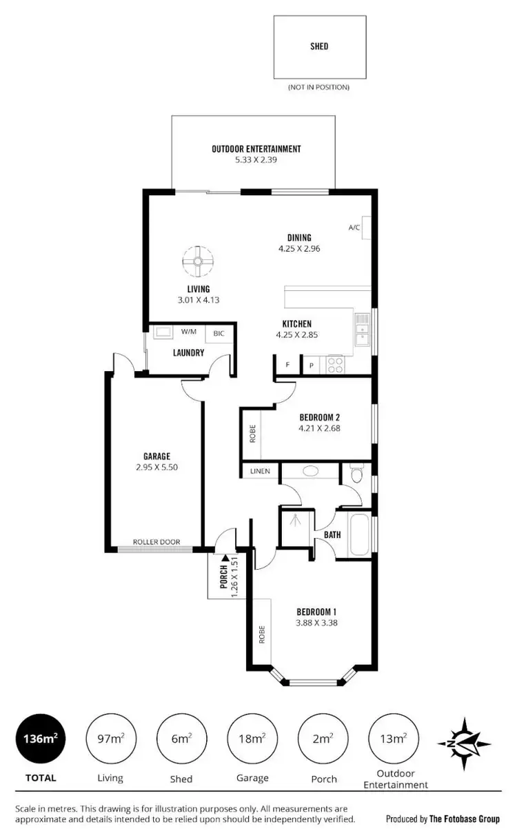 Floorplan of Homely unit listing, 5/2 Bridgman Road, Findon SA 5023