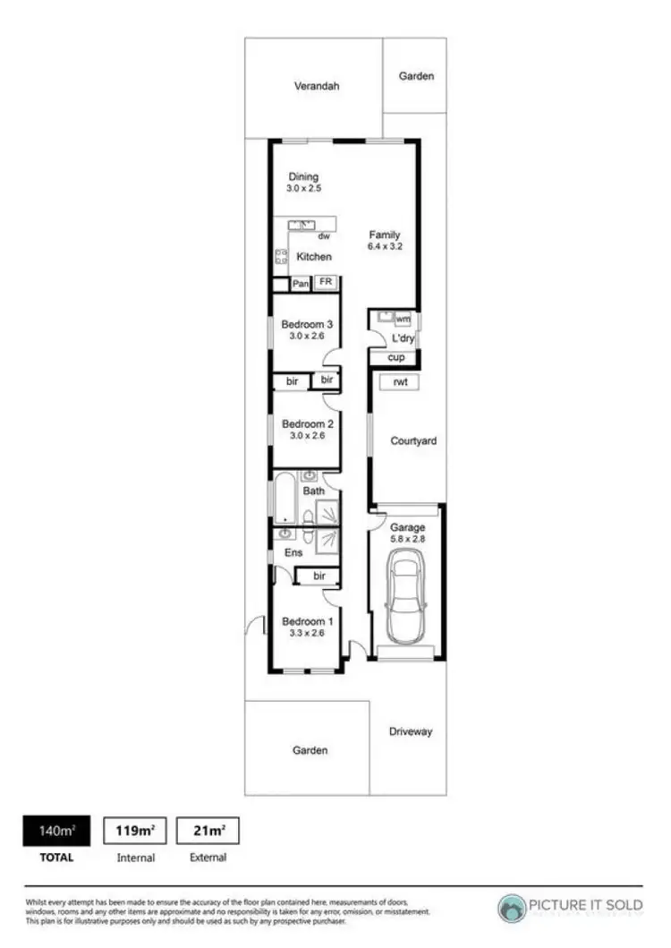 Floorplan of Homely house listing, 59 Graeber Road, Smithfield SA 5114